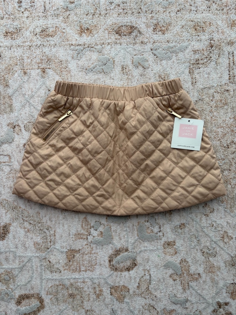 NWT! Janie + Jack Quilted Baby Skirt